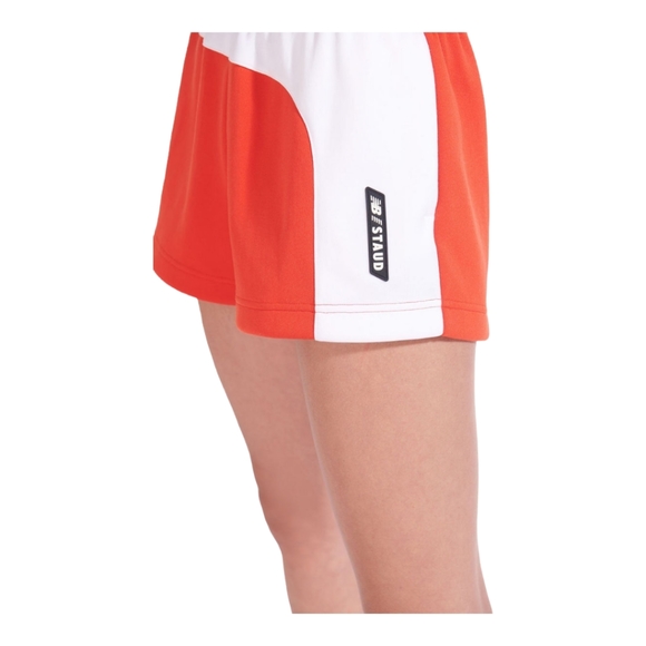 STAUD X NB TRACK SHORT | FIERY RED - Picture 6 of 7